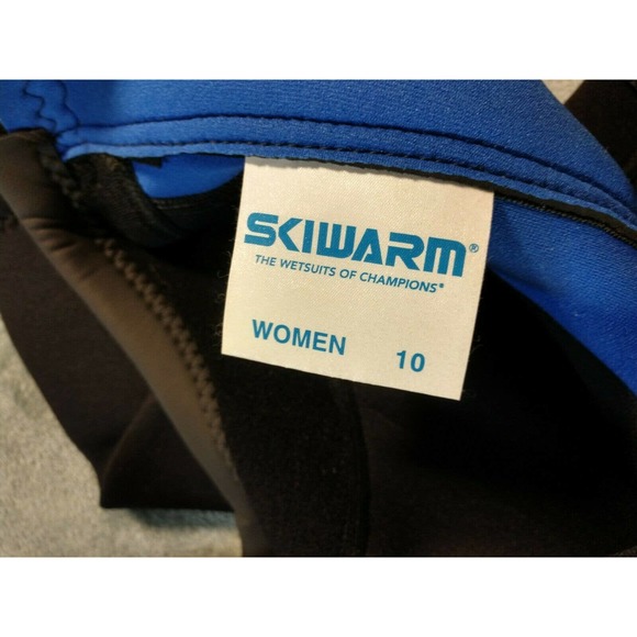 SKI WARM Wetsuit Tempest Ladies Sz 10 NWT Purple Black Neoprene Shorty - Picture 7 of 8